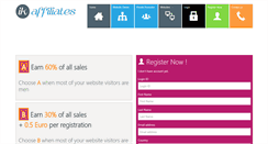 Desktop Screenshot of ik-affiliates.com